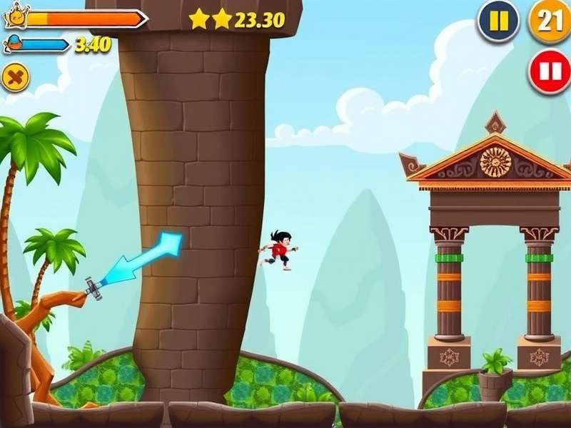 Temple Dash Runner Game Screenshot